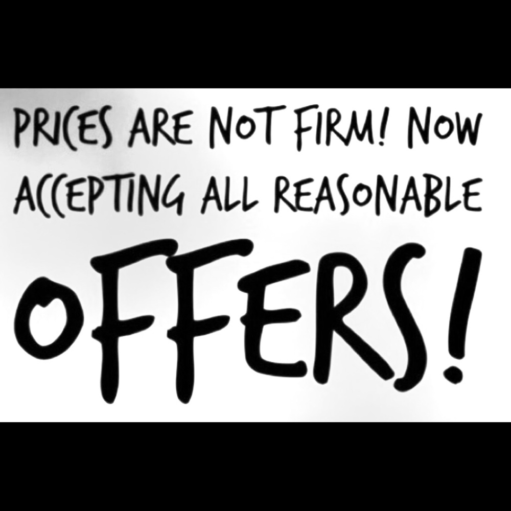 Reasonable offers